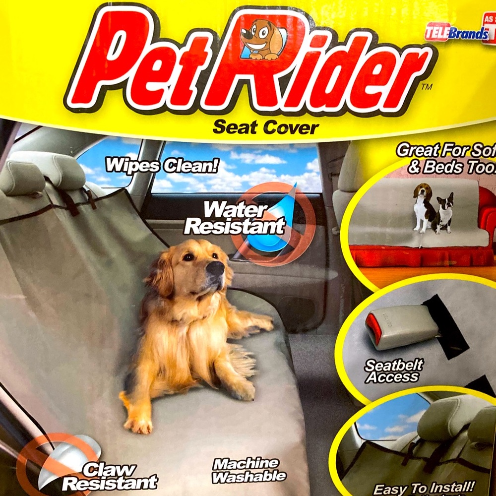 NIB Pet Rider Hammock Car Protector As Seen On TV - Picture 1 of 2
